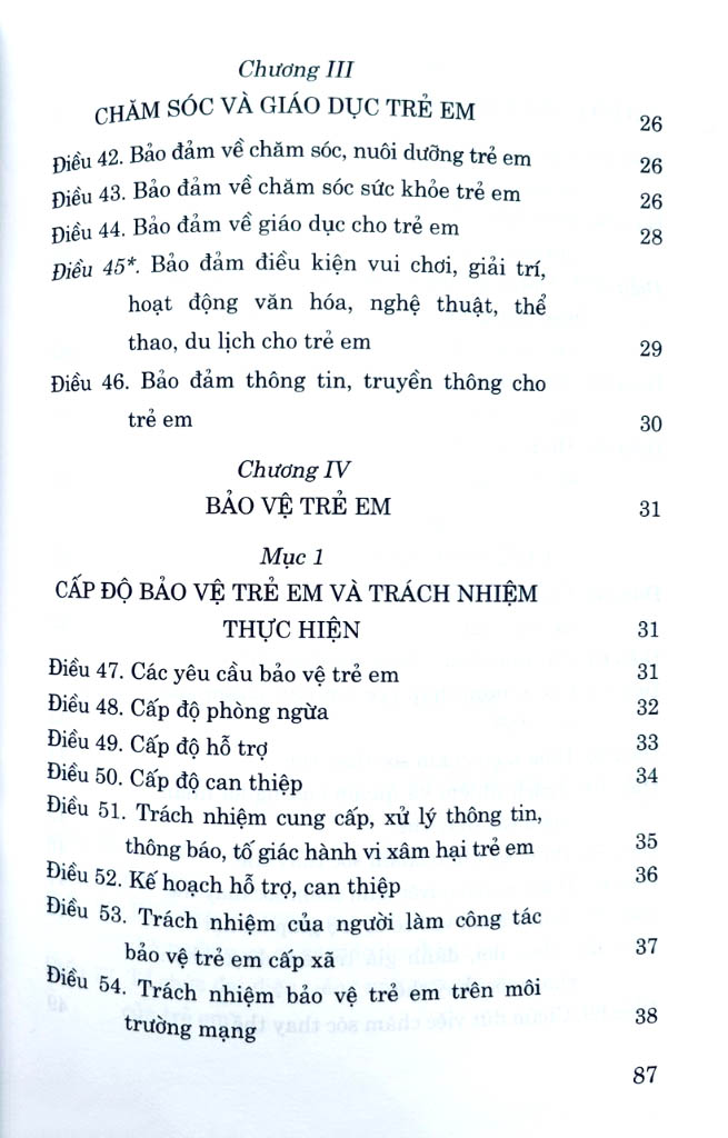 luật trẻ em (hiện hành) (sửa đổi, bổ sung 2018) - Ảnh 8