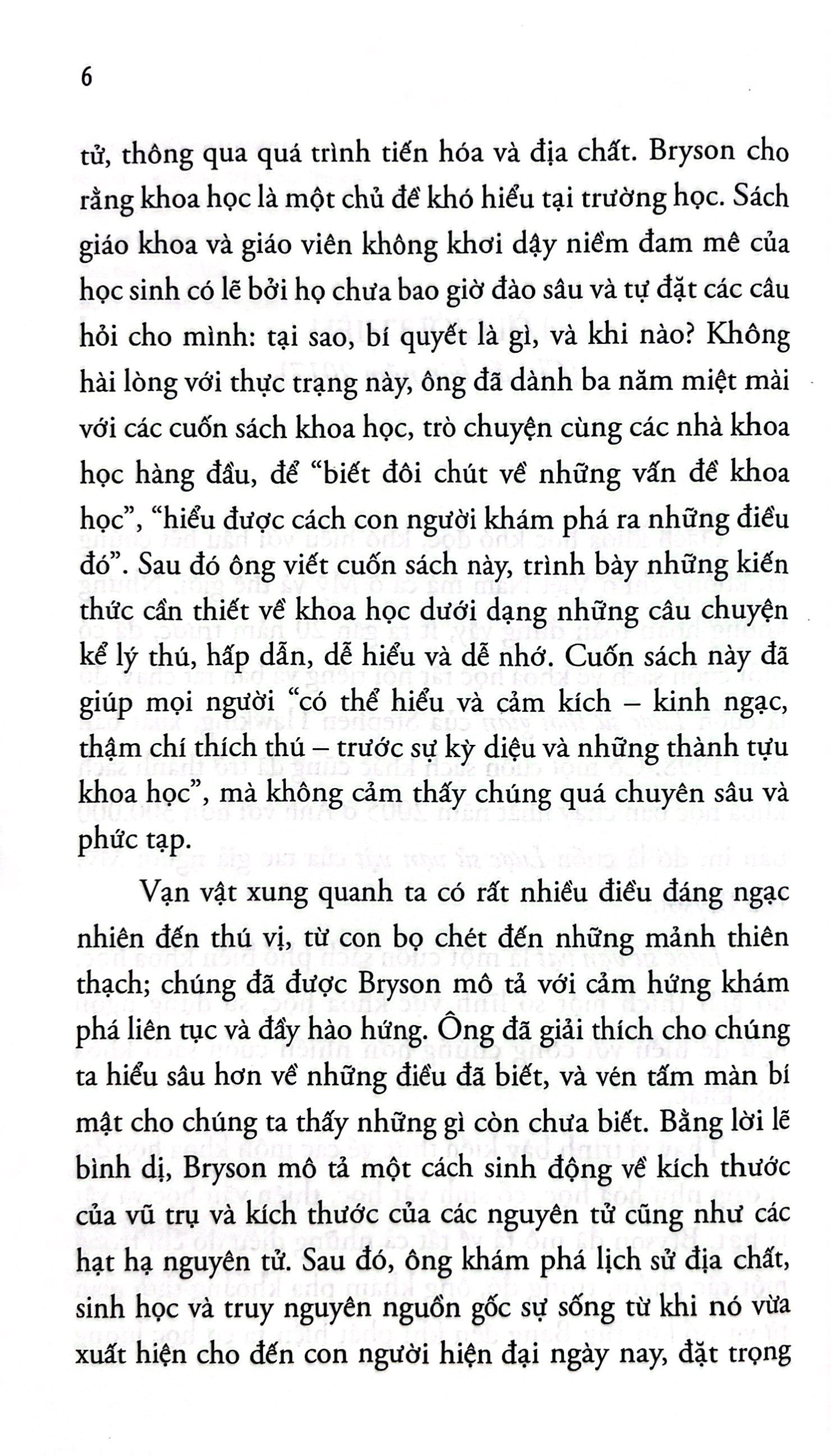 lược sử vạn vật - a short history of nearly everything - Ảnh 4
