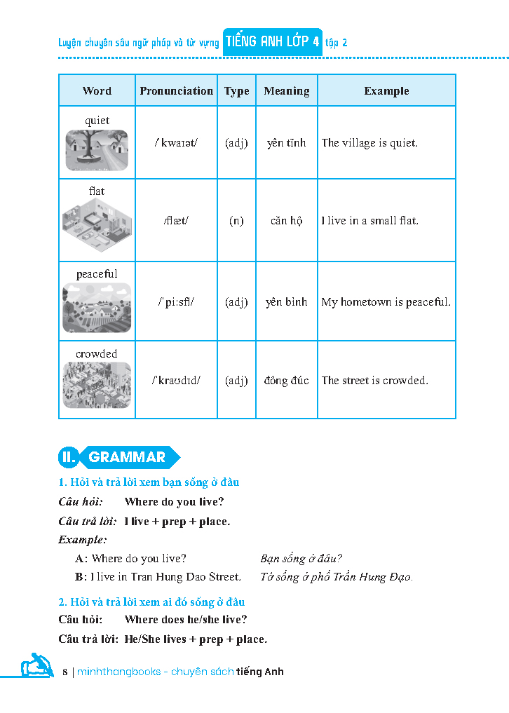 Luyện Chuyên Sâu Ngữ Pháp Và Từ Vựng Tiếng Anh Lớp 4 - Tập 2 (Global Success) - Ảnh 5