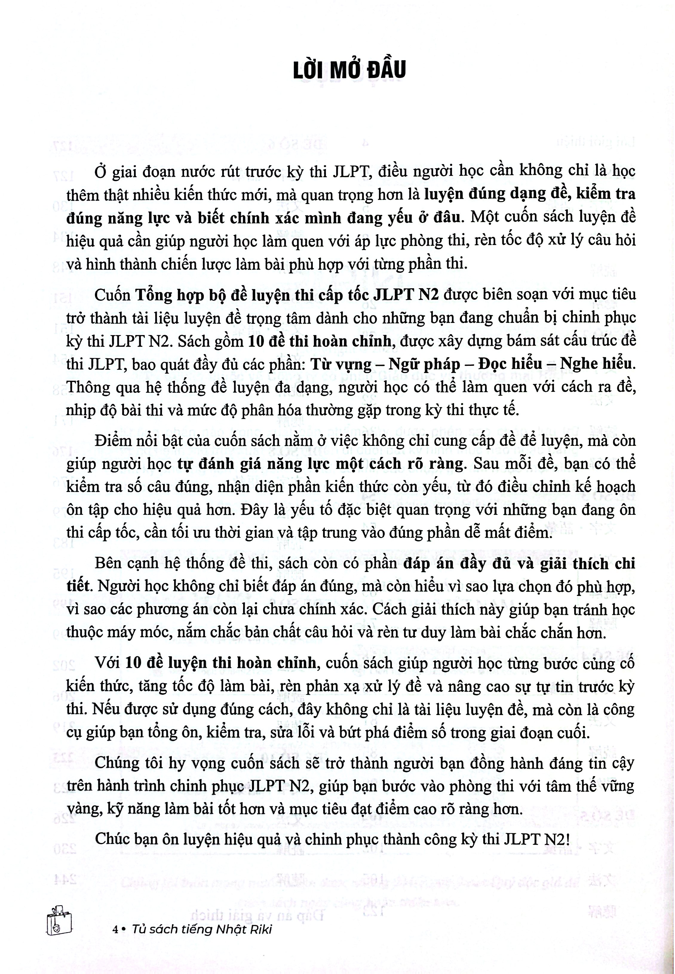 Luyện Thi JLPT Cấp Tốc Soumatome Taisaku - Tổng Hợp Bộ Đề Luyện Thi Cấp Tốc N2 - Ảnh 4