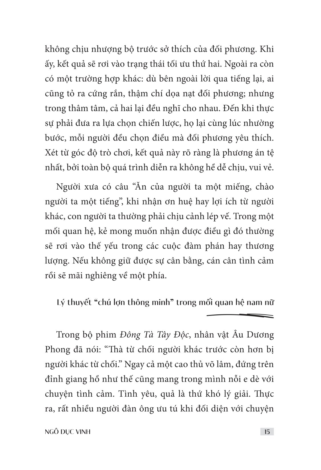 Lý Thuyết Trò Chơi Dành Cho Phái Nữ - Phần 1 - Công Việc Và Cuộc Sống - Ảnh 17