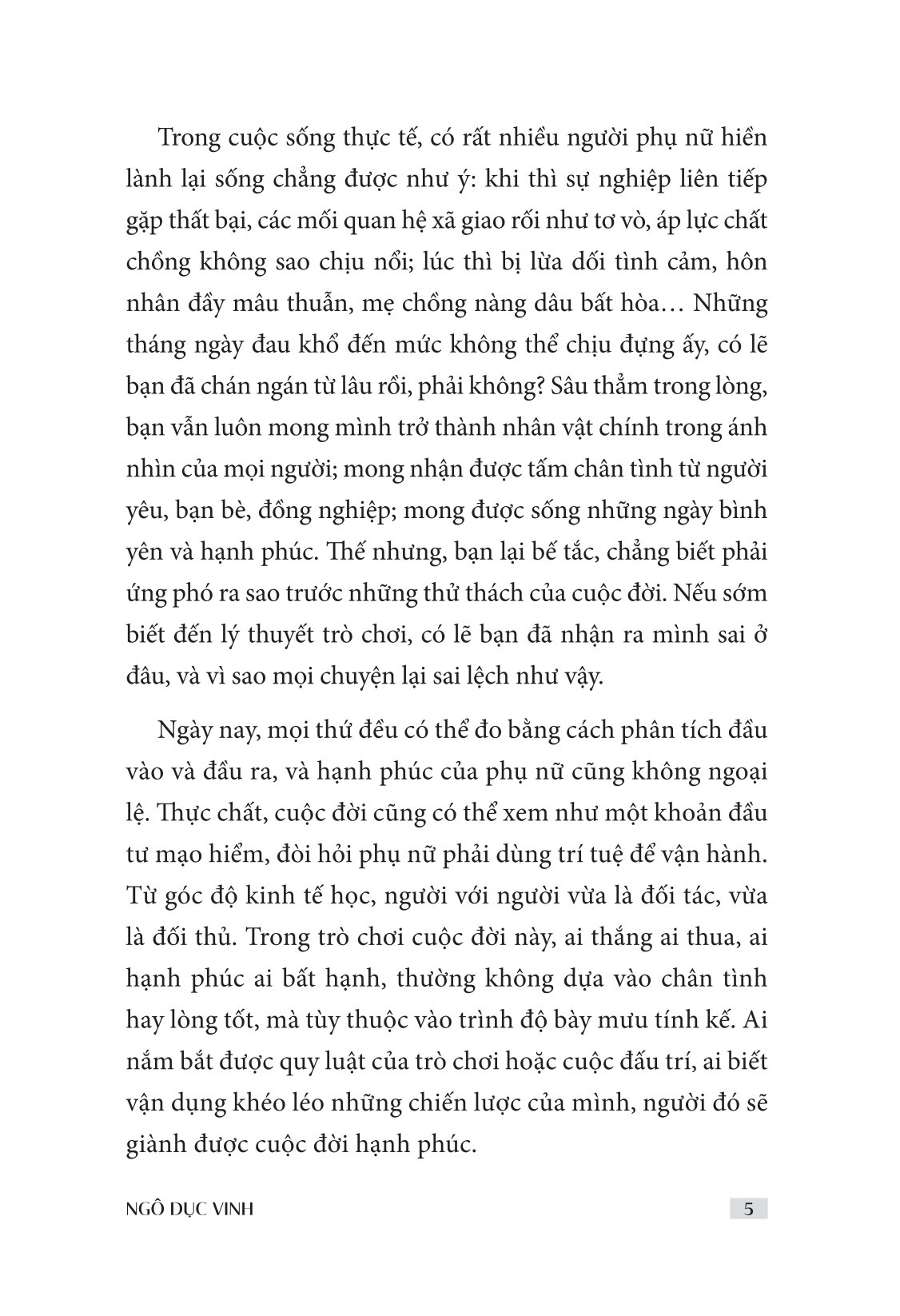Lý Thuyết Trò Chơi Dành Cho Phái Nữ - Phần 1 - Công Việc Và Cuộc Sống - Ảnh 7
