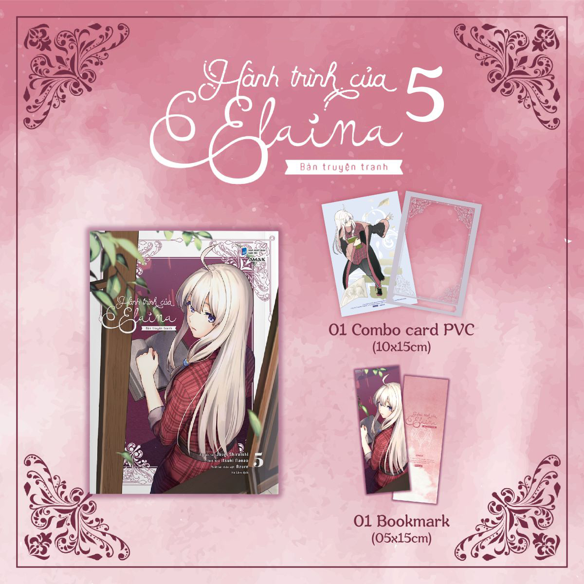 [Manga] Hành Trình Của Elaina - Tập 5 - Tặng Kèm Bookmark + Card Giấy + Khung Card PVC - Ảnh 2