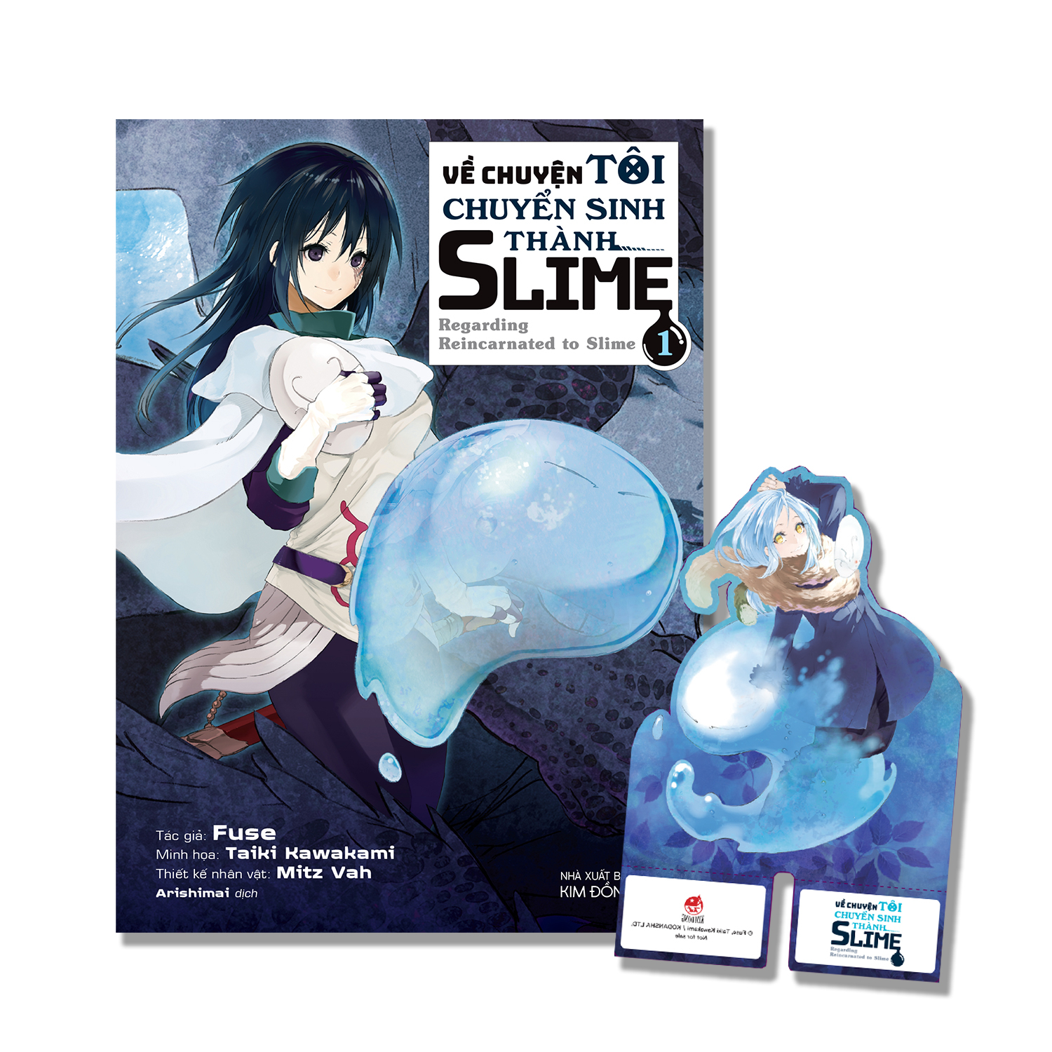 [Manga] Về Chuyện Tôi Chuyển Sinh Thành Slime - Regarding Reincarnated To Slime - Tập 1 - Tặng Kèm Standee PVC + Poster - Ảnh 3