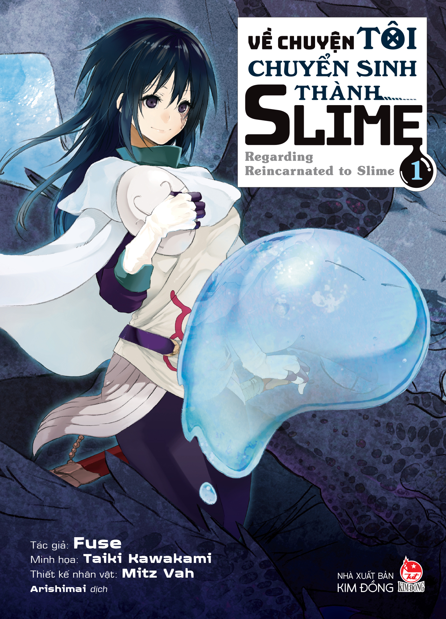 [Manga] Về Chuyện Tôi Chuyển Sinh Thành Slime - Regarding Reincarnated To Slime - Tập 1 - Tặng Kèm Standee PVC + Poster - Ảnh 4