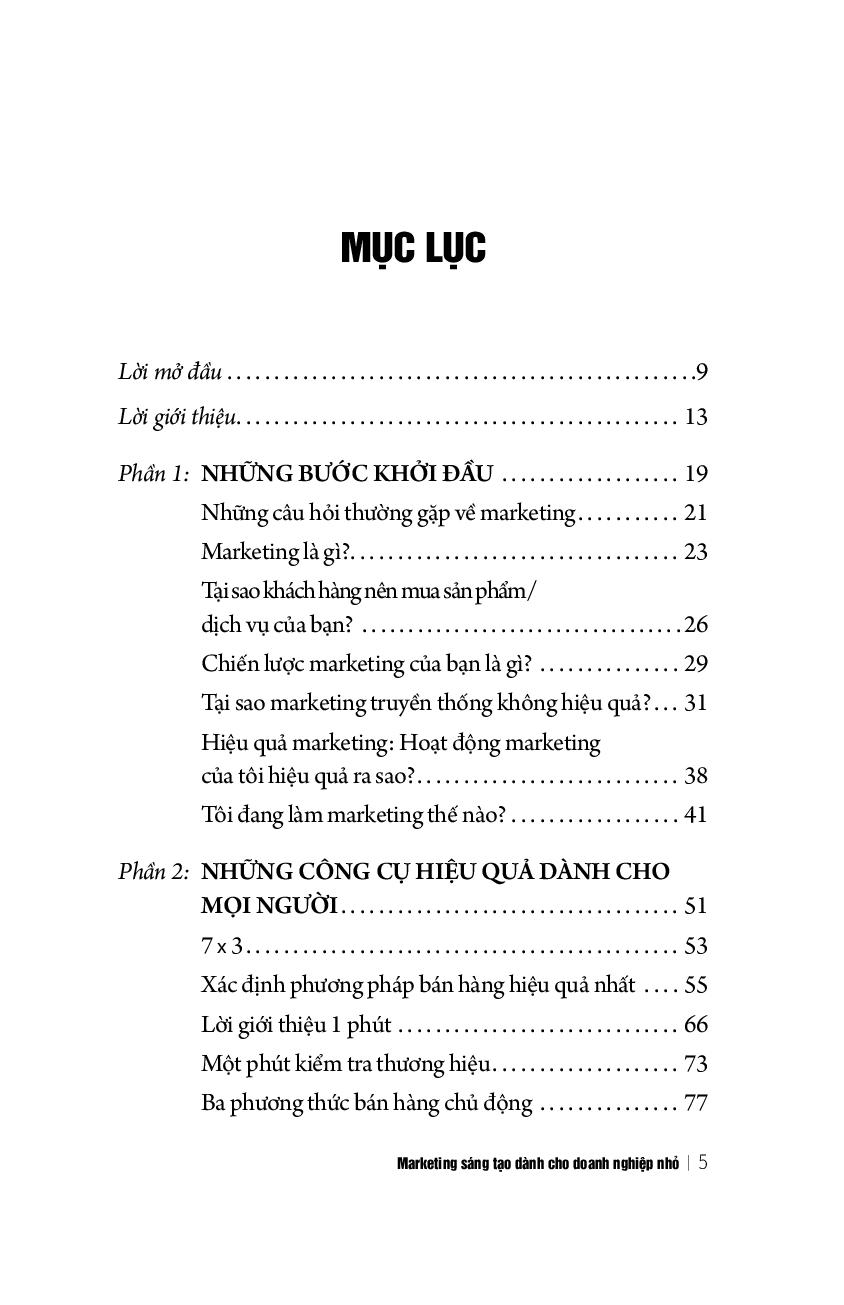 marketing sáng tạo dành cho doanh nghiệp nhỏ (tái bản 2018) - Ảnh 2