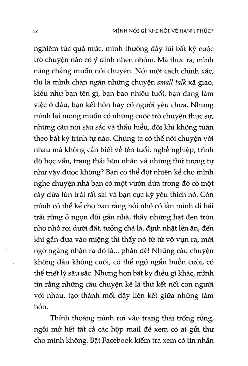 mình nói gì khi nói về hạnh phúc (tái bản 2022) - Ảnh 4