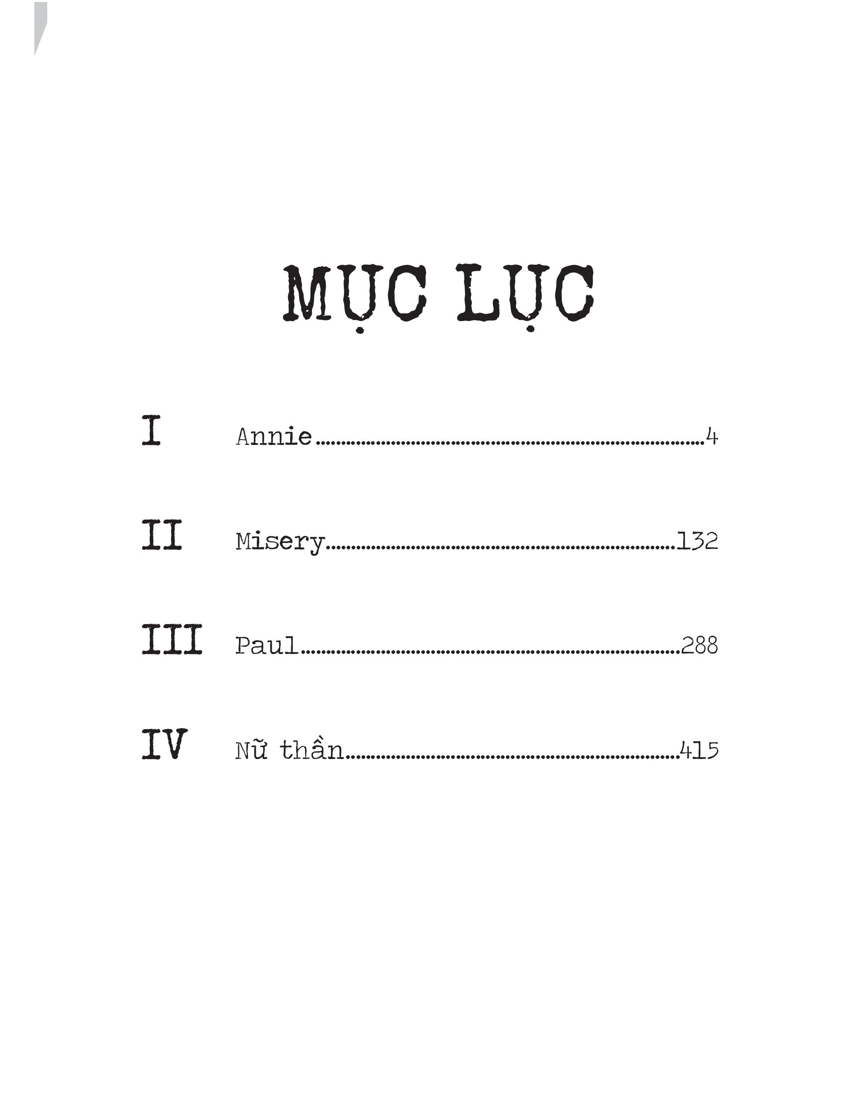 Misery - Chiếc Máy Đánh Chữ Đẫm Máu Ở Vùng Núi Tuyết - Sách Bỏ Túi - Ảnh 3