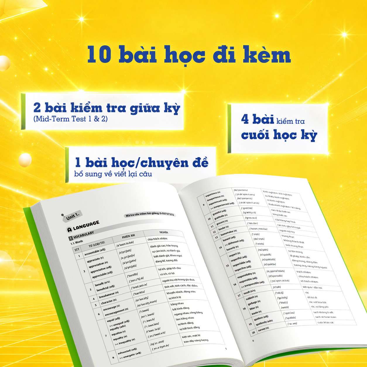 Mở Khoá Điểm Cao Tiếng Anh 10 - Ảnh 5