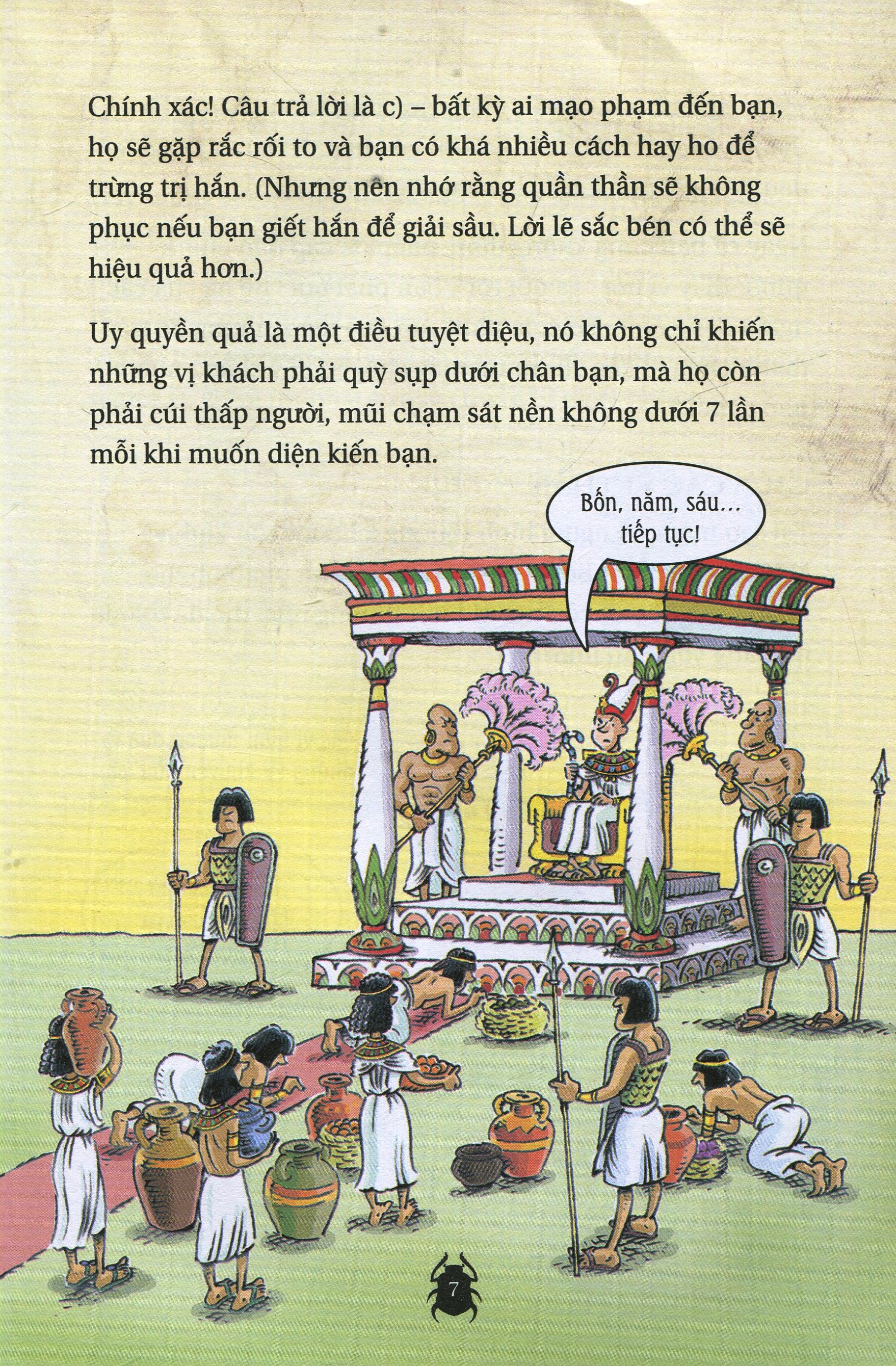 một ngày làm pharaoh - Ảnh 7