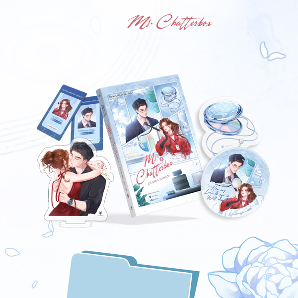 Ms. Chatterbox - Cô Nàng “Lắm Lời” - Tập 1 - Bản Đặc Biệt - Tặng Kèm 1 Bookmark Hình Máy Nghe CD + 1 Card CD Có Chữ Ký Tác Giả + 1 Standee "Yêu Em" + 2 Thẻ Nhân Viên