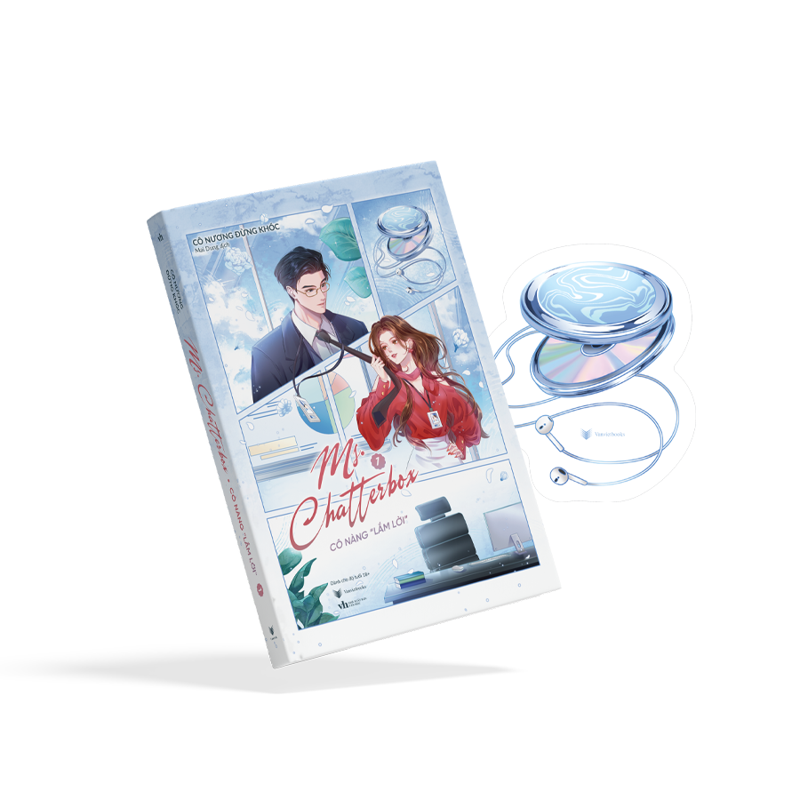 Ms. Chatterbox - Cô Nàng “Lắm Lời” - Tập 1 - Bản Đặc Biệt - Tặng Kèm 1 Bookmark Hình Máy Nghe CD + 1 Card CD Có Chữ Ký Tác Giả + 1 Standee "Yêu Em" + 2 Thẻ Nhân Viên - Ảnh 4
