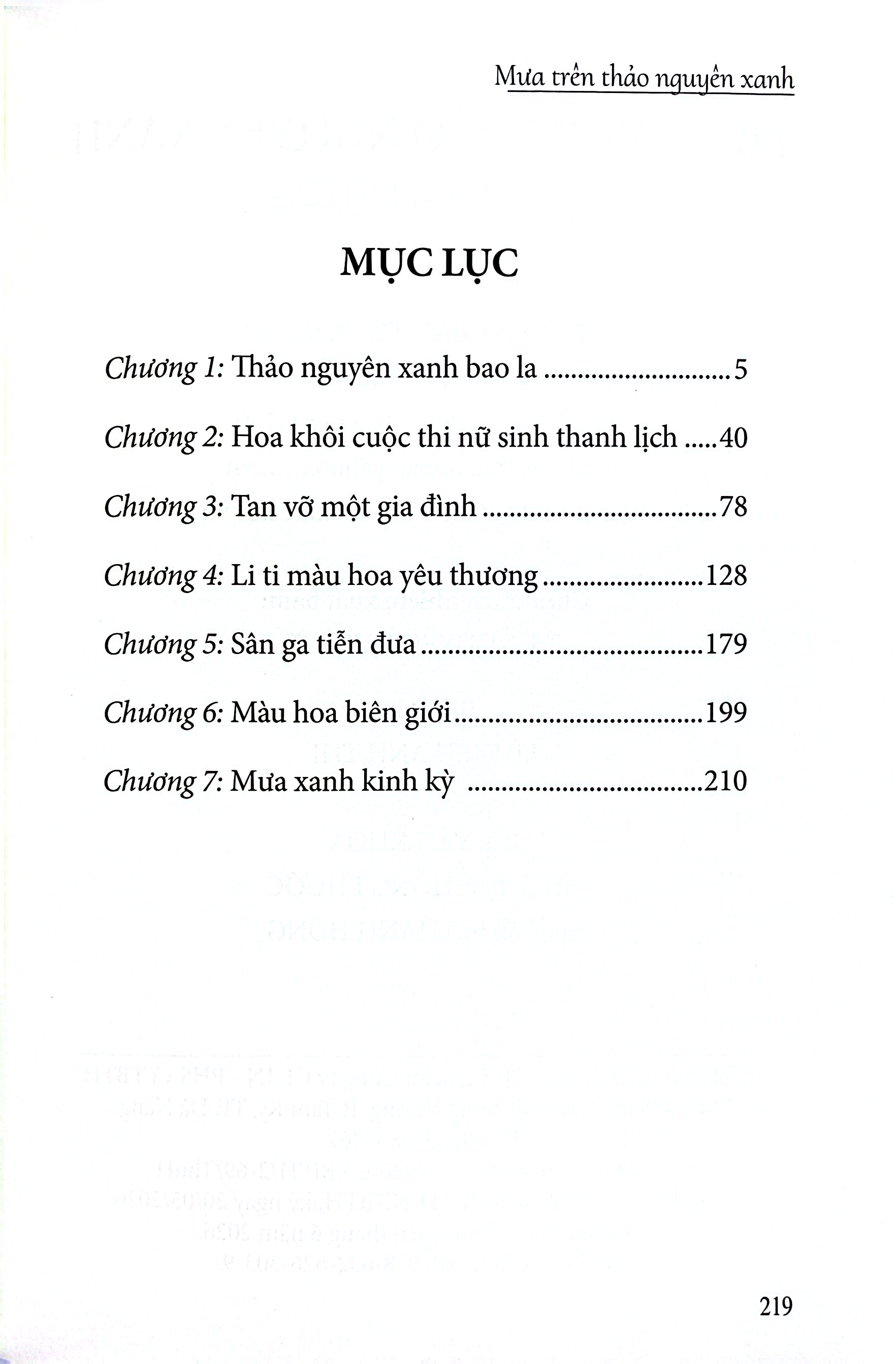 Mưa Trên Thảo Nguyên Xanh - Ảnh 3