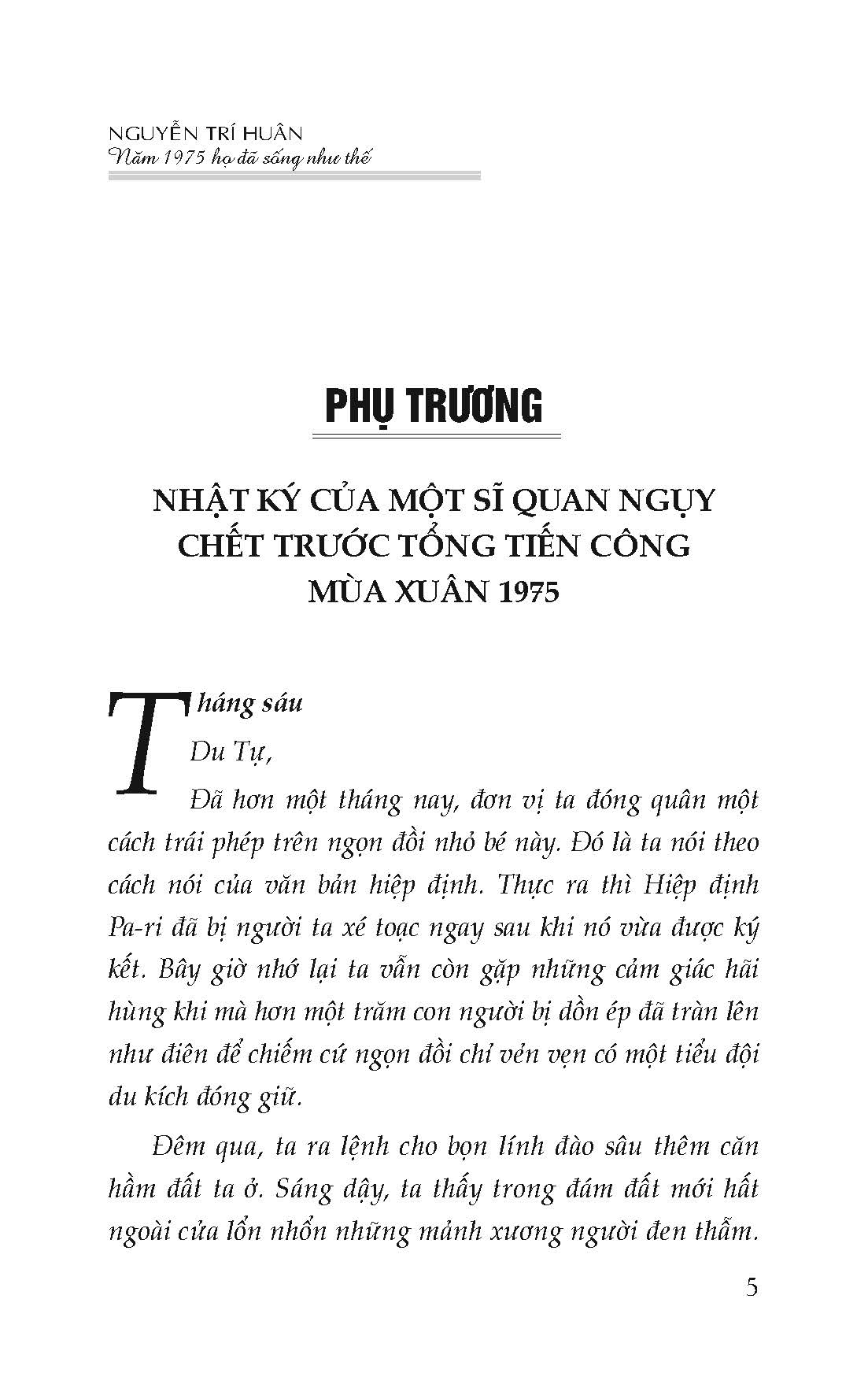 Năm 1975 Họ Đã Sống Như Thế - Ảnh 6