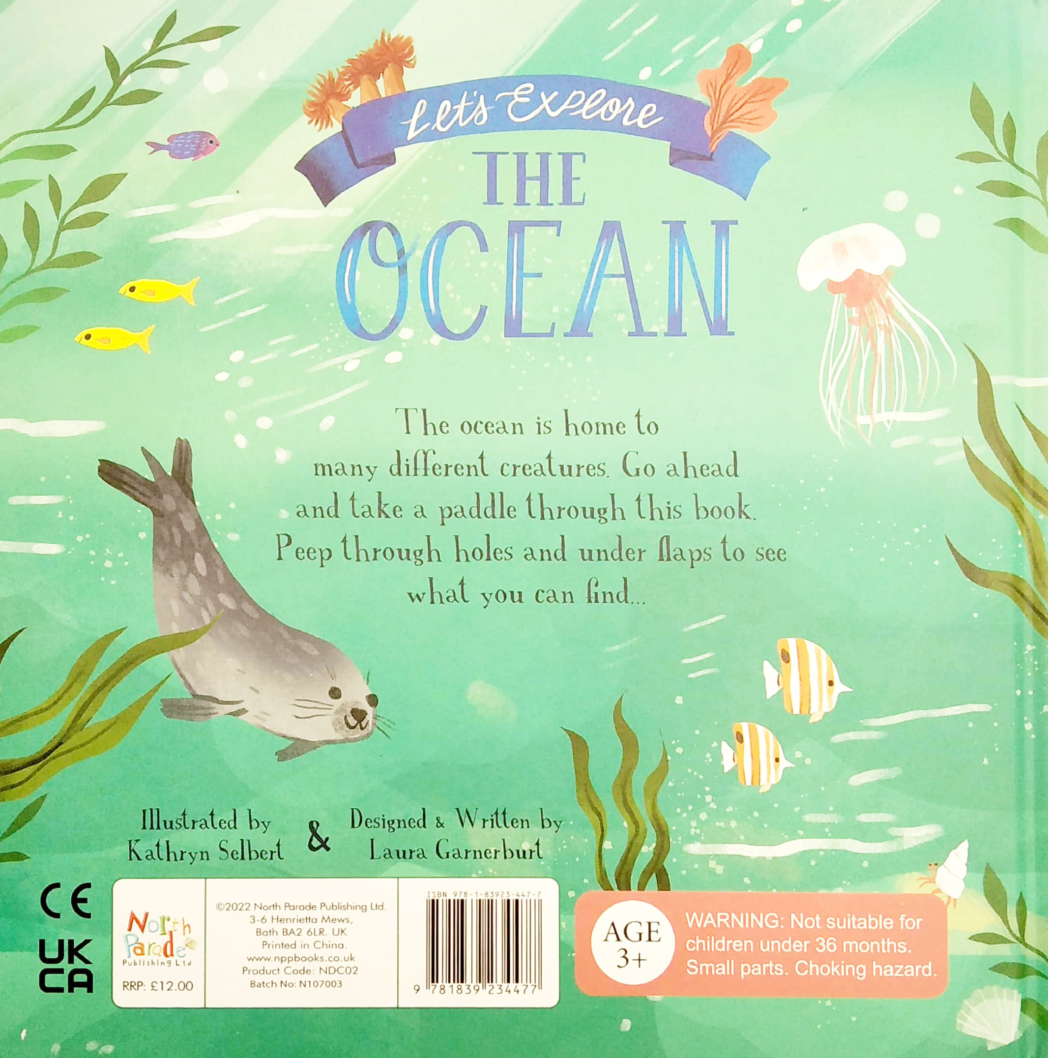nature die-cut book - let's explore! the ocean - Ảnh 10