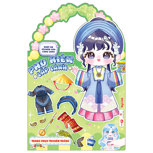 Nhật Ký Sticker Của Công Chúa - Phụ Kiện Lấp Lánh - Vui Tươi Và Đáng Yêu - Ảnh 5