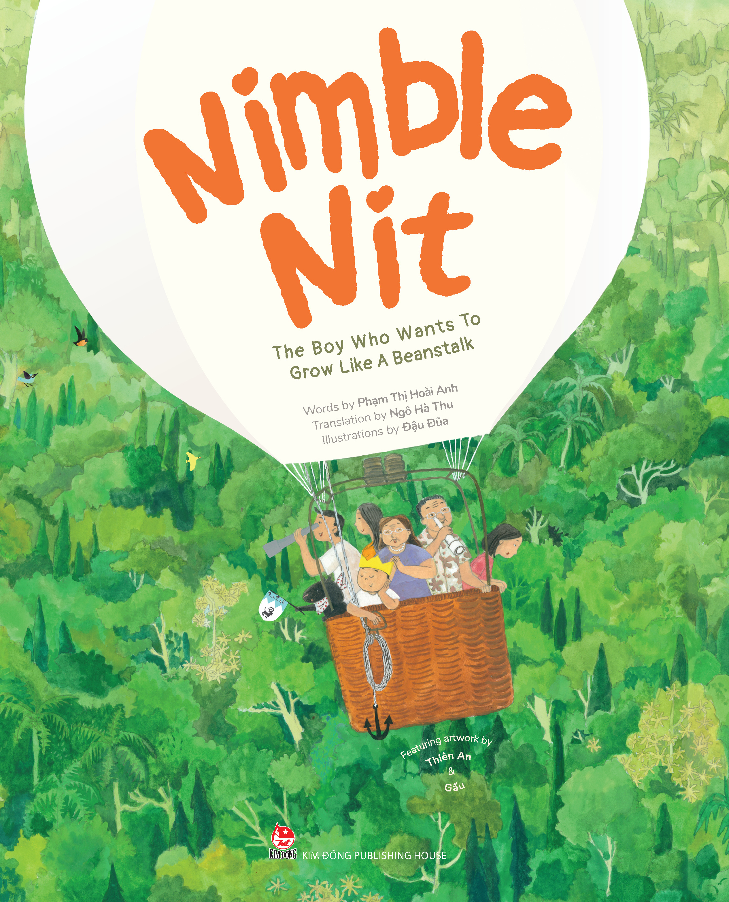 Nimble Nit - The Boy Who Wants To Grow Like A Beanstalk - Bìa Cứng - Ảnh 2