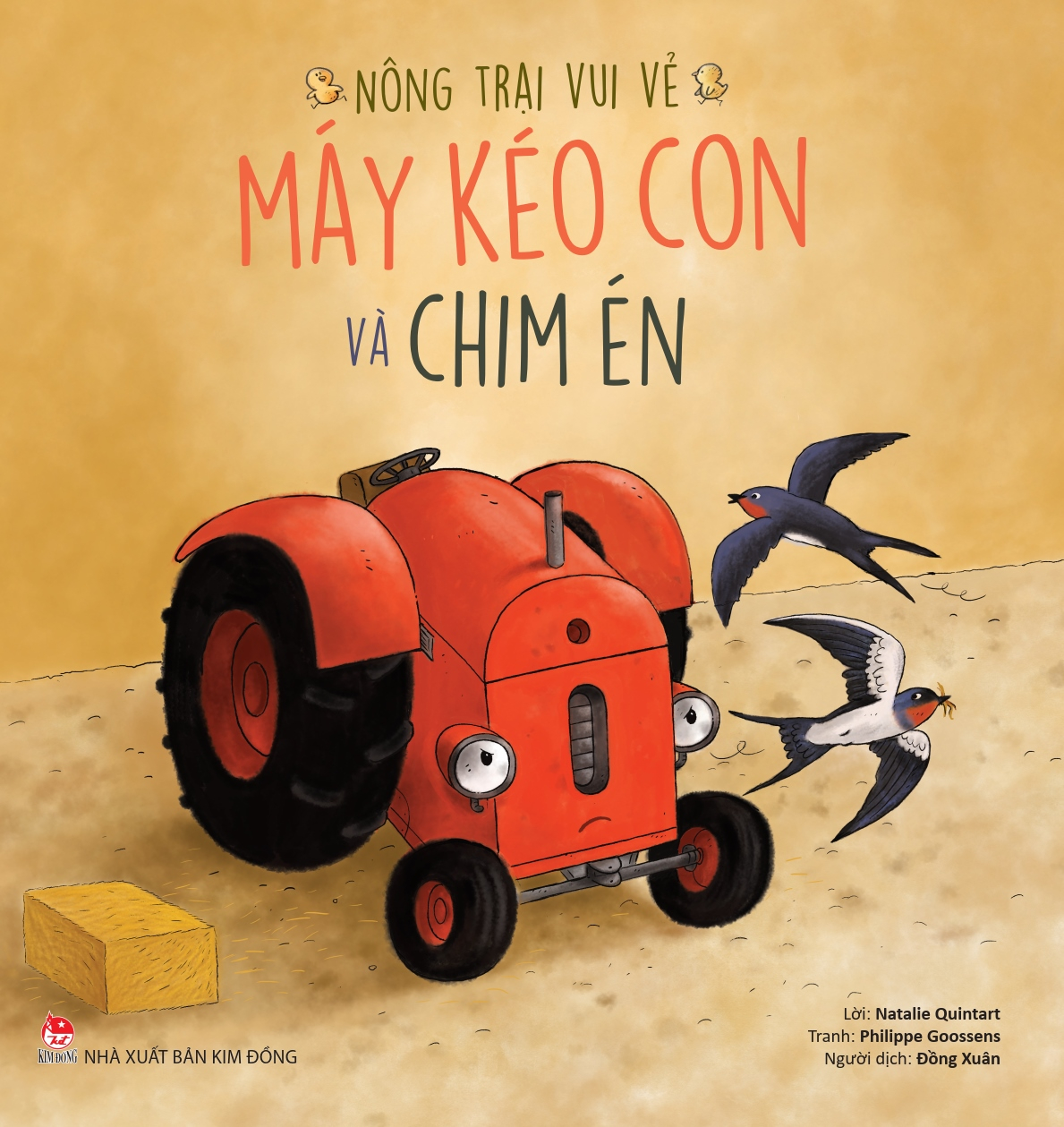 nông trại vui vẻ - máy kéo con và chim én - Ảnh 2