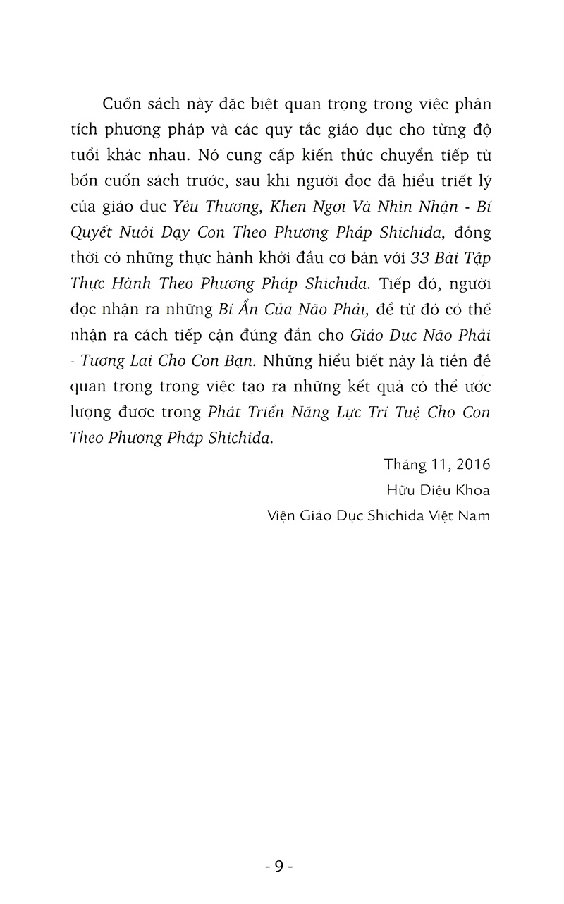 phát triển năng lực trí tuệ cho con theo phương pháp shichida - Ảnh 12