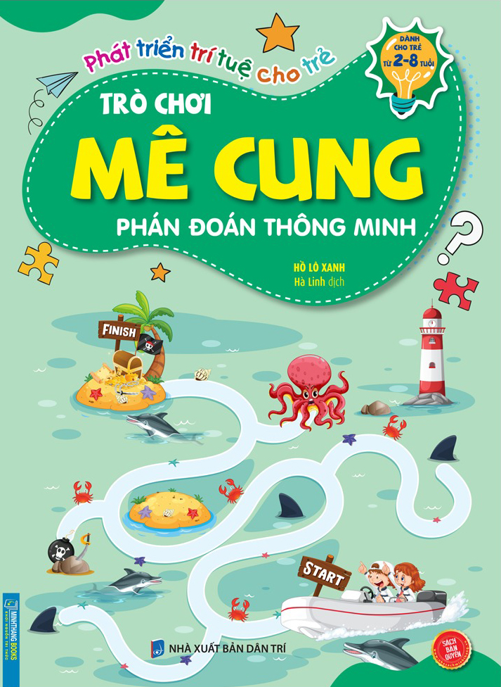 Phát Triển Trí Tuệ Cho Trẻ - Trò Chơi Mê Cung - Phán Đoán Thông Minh - Dành Cho Trẻ Từ 2-8 Tuổi (Tái Bản 2026) - Ảnh 3