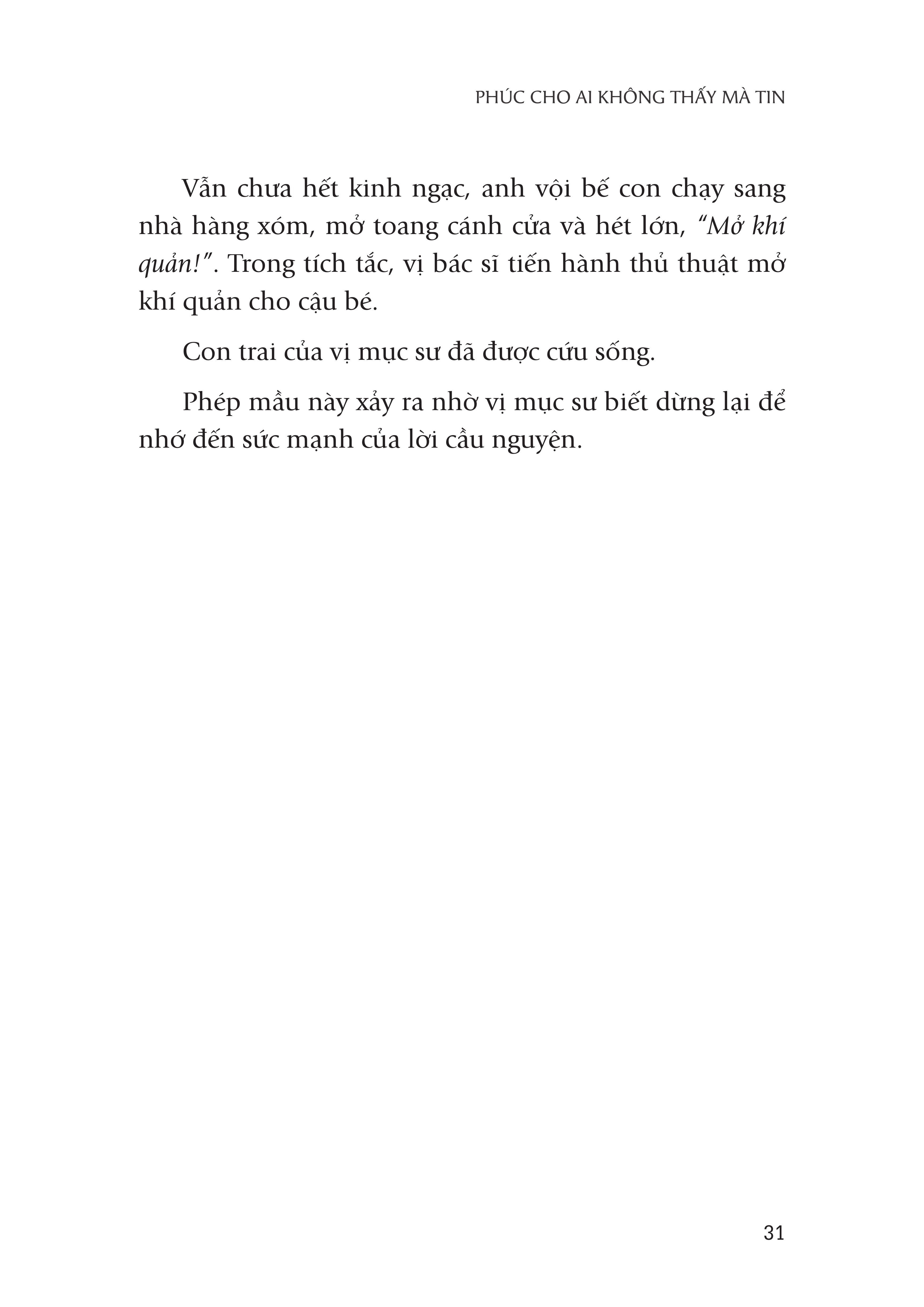 phúc cho ai không thấy mà tin - Ảnh 11