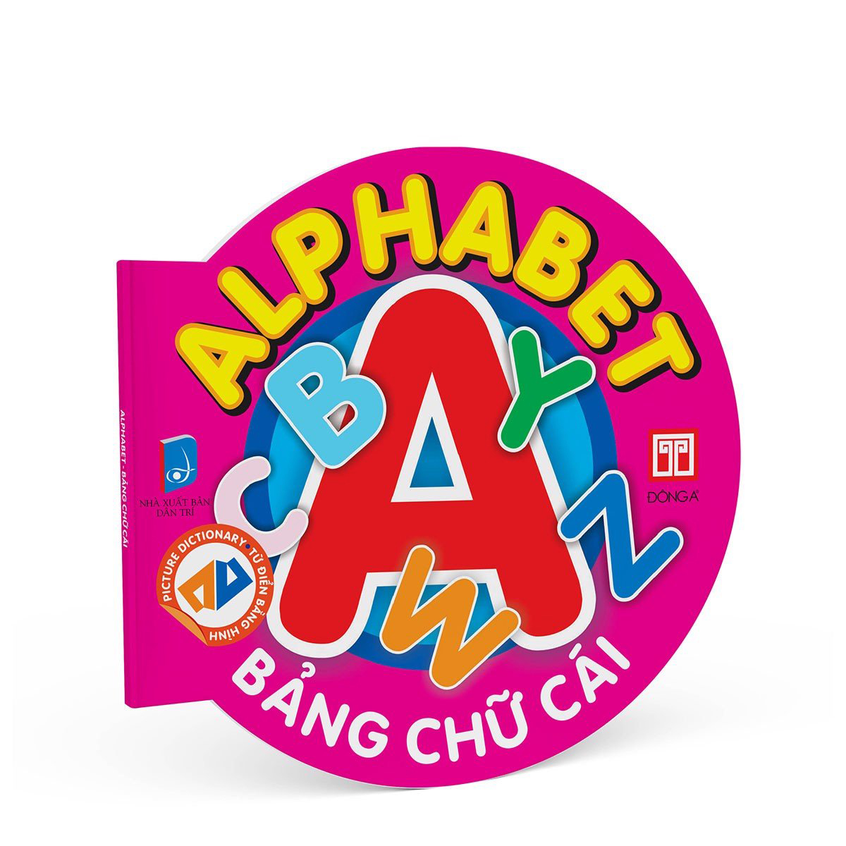 picture dictionary - từ điển bằng hình - alphabet - bảng chữ cái - bìa cứng (tái bản 2023) - Ảnh 2