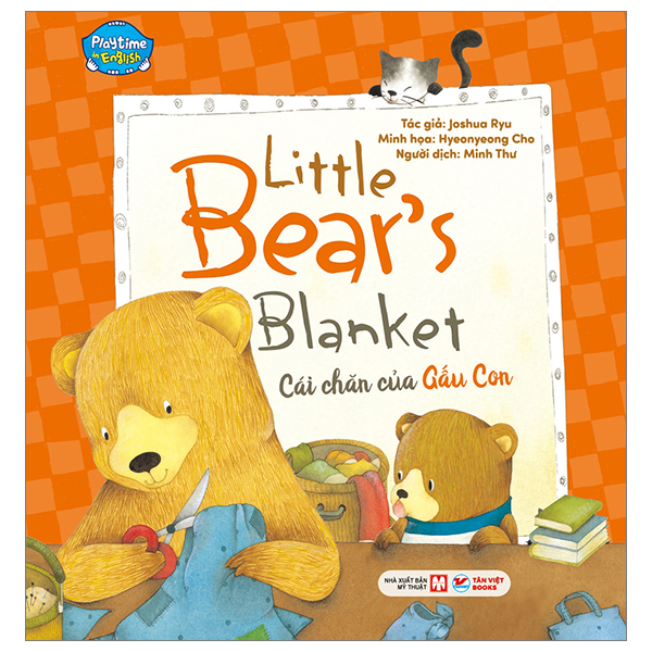 playtime in english - level 2 - little bears blanket - cái chăn của gấu con - Ảnh 2