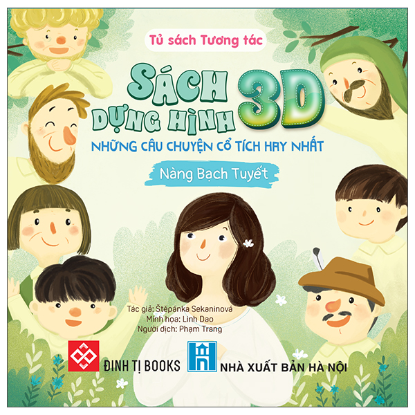 Sach Dung Hinh 3D - Nhung Cau Chuyen Co Tich Hay Nhat - Nang Bach Tuyet - Bia Cung