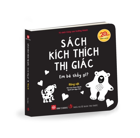 Sách Kích Thích Thị Giác - Em Bé Thấy Gì? - Động Vật - Ảnh 2