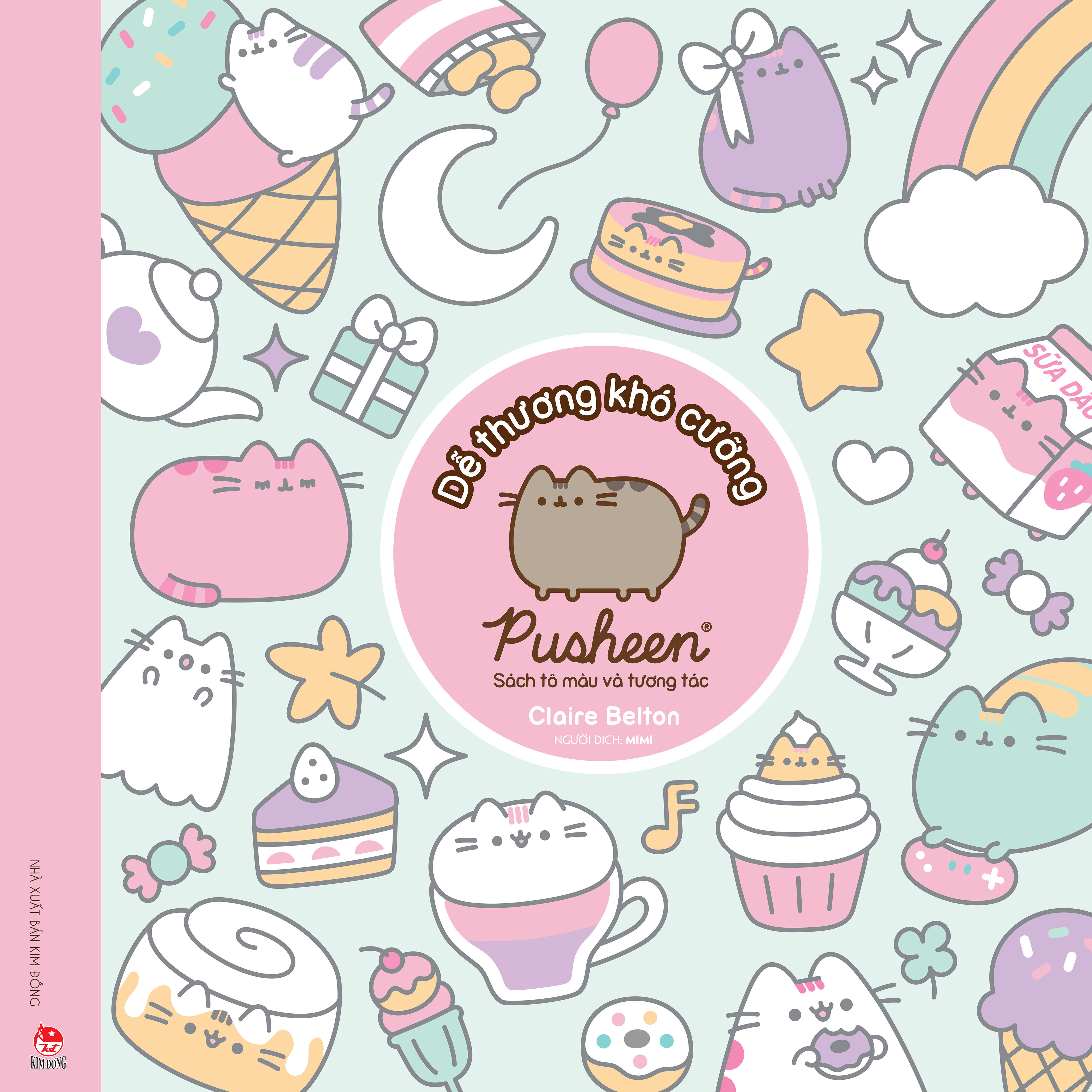 Sách Tô Màu Và Tương Tác Pusheen - Dễ Thương Khó Cưỡng - Ảnh 2
