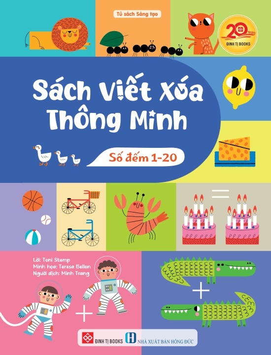 Sách Viết Xóa Thông Minh - Số Đếm 1-20 - Ảnh 2