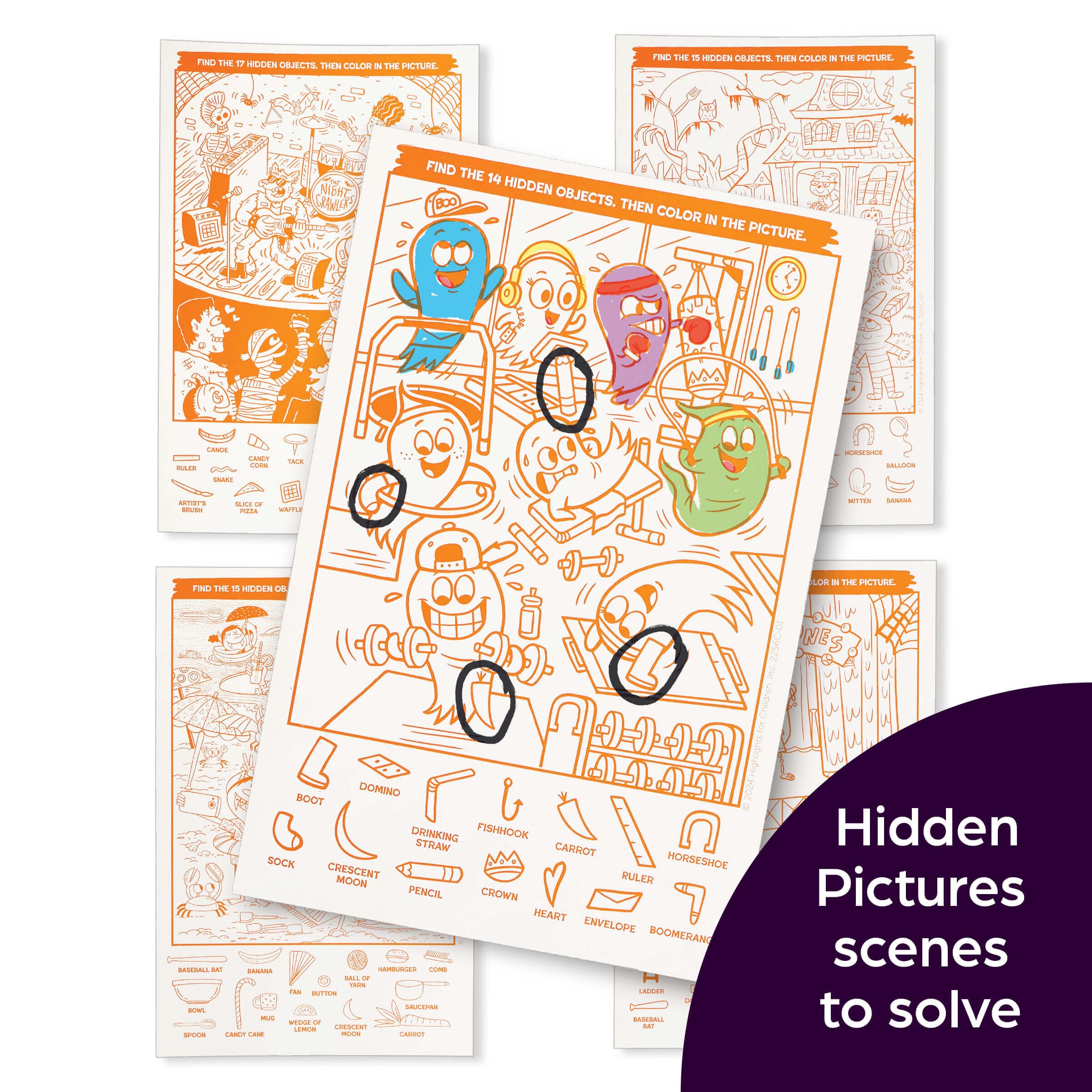 scratch-and-play halloween hidden pictures - Ảnh 12