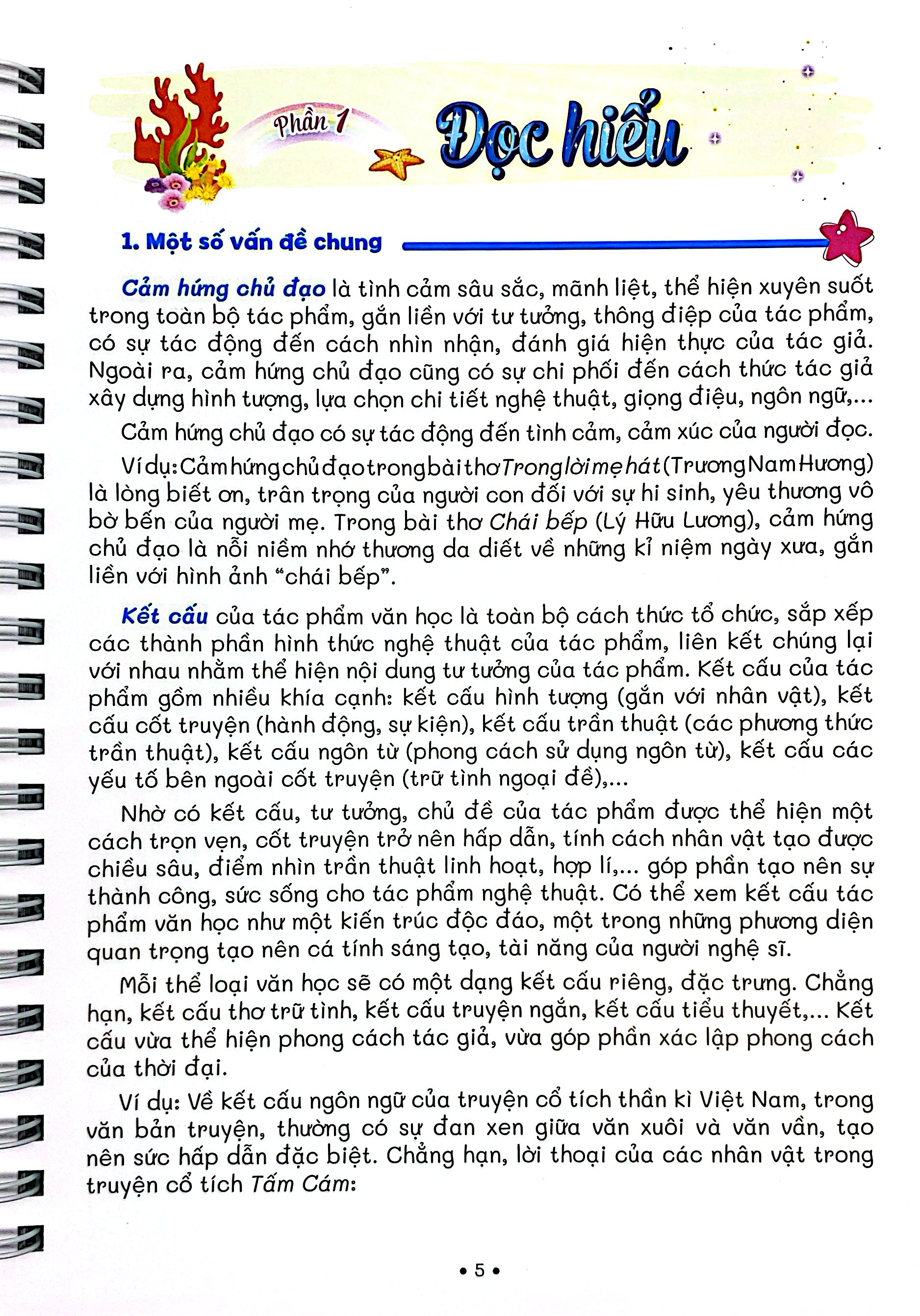 Sổ Tay Trọng Tâm Kiến Thức Ngữ Văn 8 - Ảnh 5