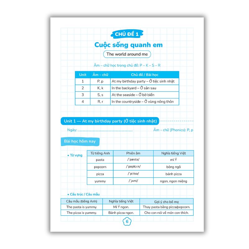 Sổ Theo Dõi Học Tập - Tiếng Anh Lớp 2 - Đồng Hành Cùng Con Mỗi Ngày - Ảnh 8