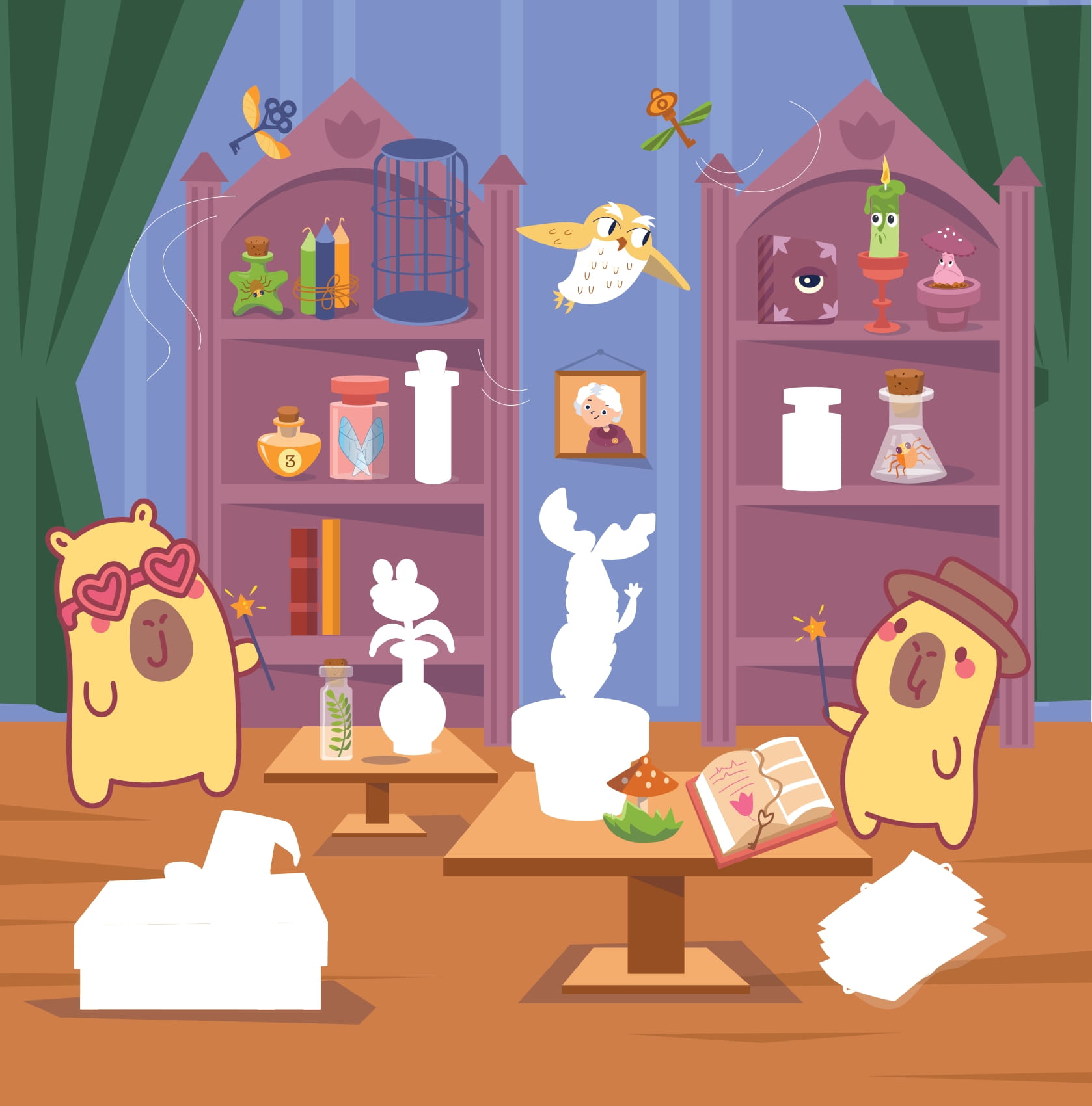 Sticker Capybara - Tìm Vật Ẩn Giấu - Khám Phá Thế GiớI - Ảnh 10