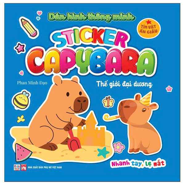 Sticker Capybara - Tìm Vật Ẩn Giấu - Khám Phá Thế GiớI - Ảnh 15