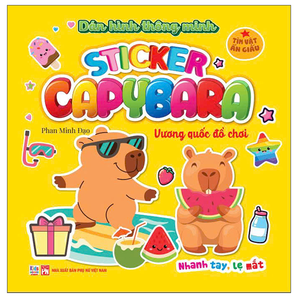 Sticker Capybara - Tìm Vật Ẩn Giấu - Khám Phá Thế GiớI - Ảnh 16