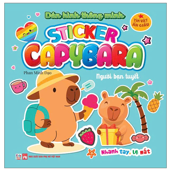 Sticker Capybara - Tìm Vật Ẩn Giấu - Khám Phá Thế GiớI - Ảnh 17