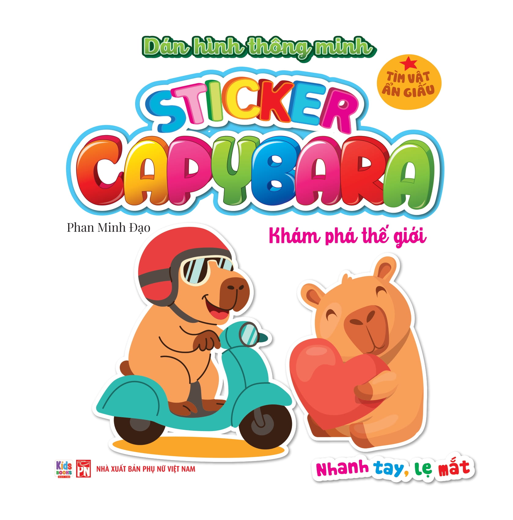 Sticker Capybara - Tìm Vật Ẩn Giấu - Khám Phá Thế GiớI - Ảnh 2