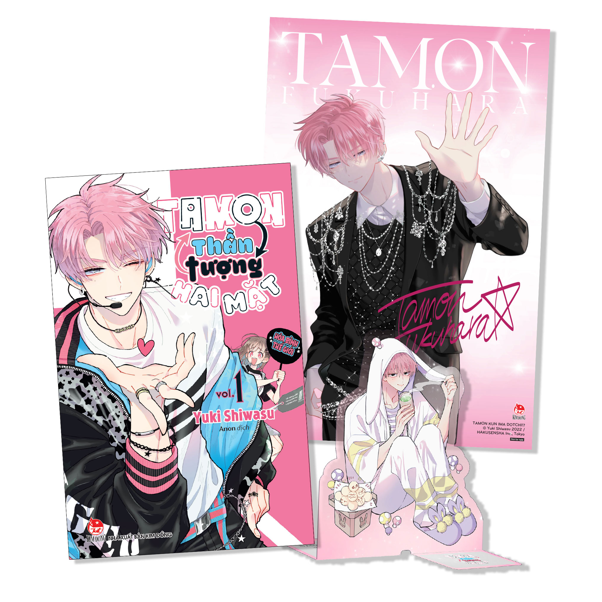 Tamon - Thần Tượng Hai Mặt - Tập 1 - Tặng Kèm Standee PVC + 1 Poster - Ảnh 2