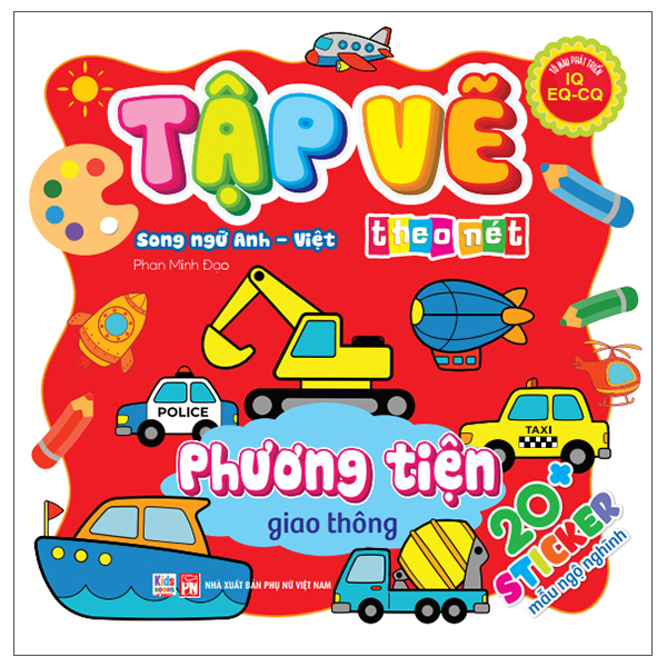 Tập Vẽ Theo Nét - Những Con Vật Đáng Yêu - Song Ngữ Anh-Việt - Ảnh 5