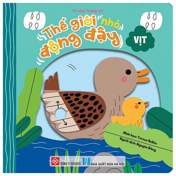 Thế Giới Nhỏ Động Đậy - Thỏ - Bìa Cứng - Ảnh 6