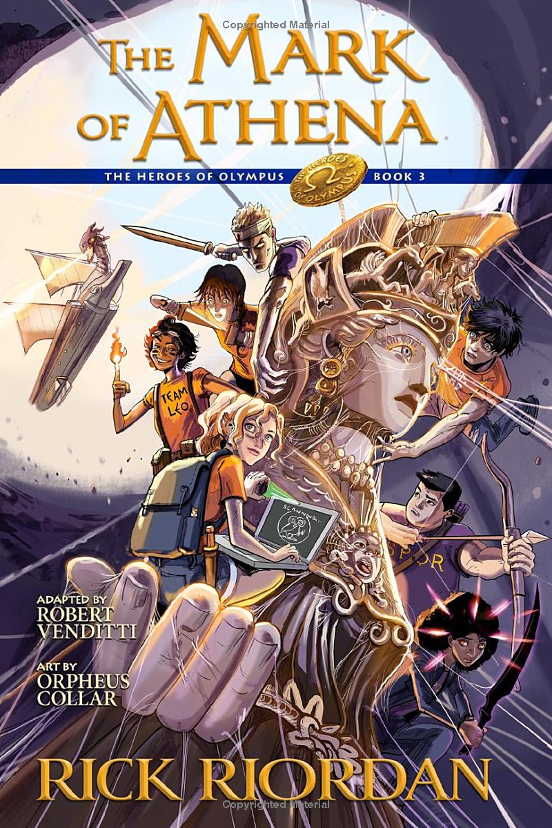 the heroes of olympus 3: the mark of athena - Ảnh 2