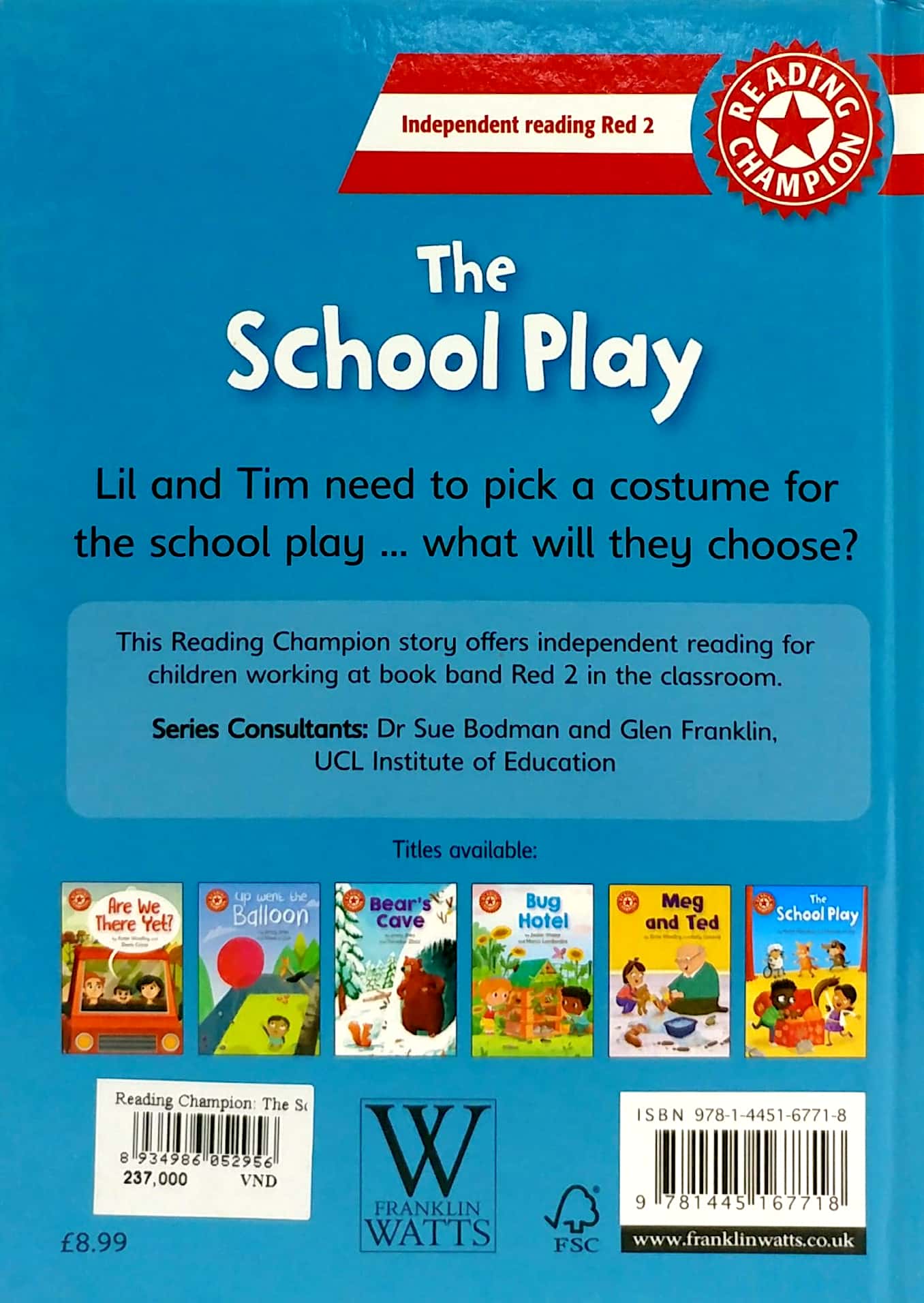 the school play: independent reading red 2 (reading champion) - Ảnh 6