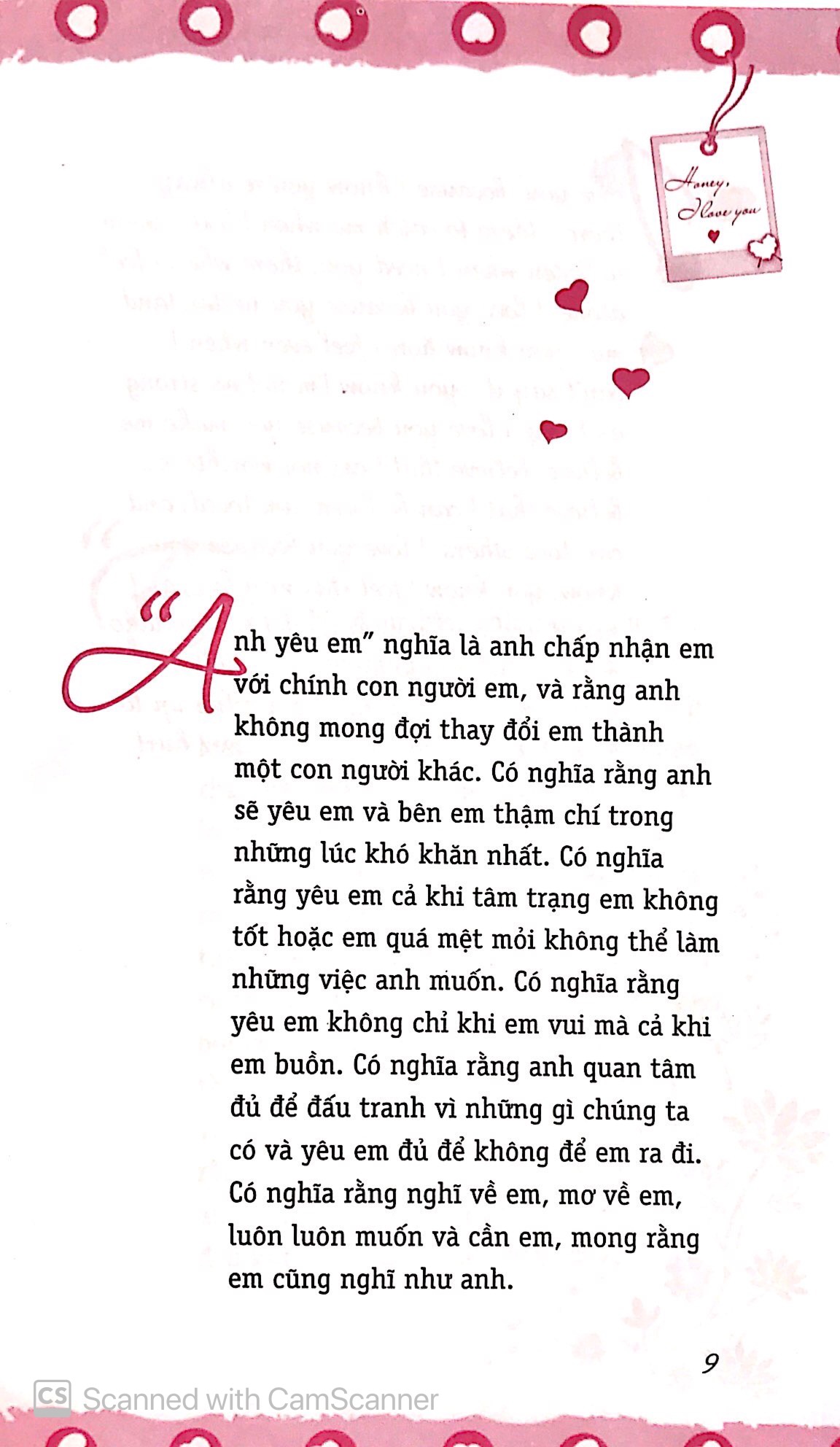 thông điệp yêu thương - honey, i love you - Ảnh 7