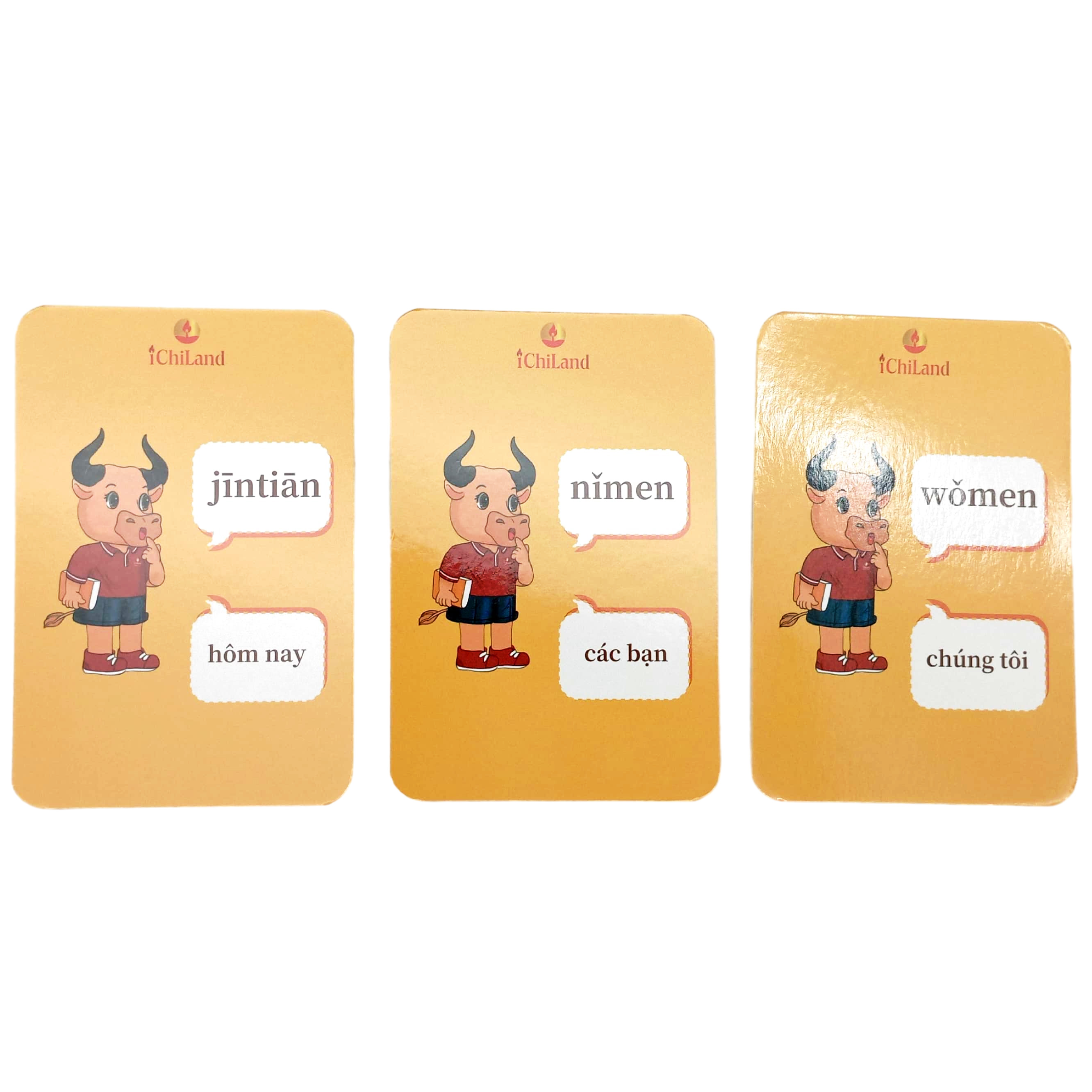 Tieng Trung Tre Em ichiland - Bo The Hoc Tu Vung Flashcard - Tap 1 - Ảnh 5