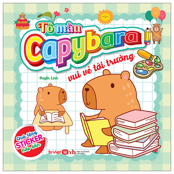 Tô Màu Capybara - Chuyên Gia Ẩm Thực - Ảnh 3
