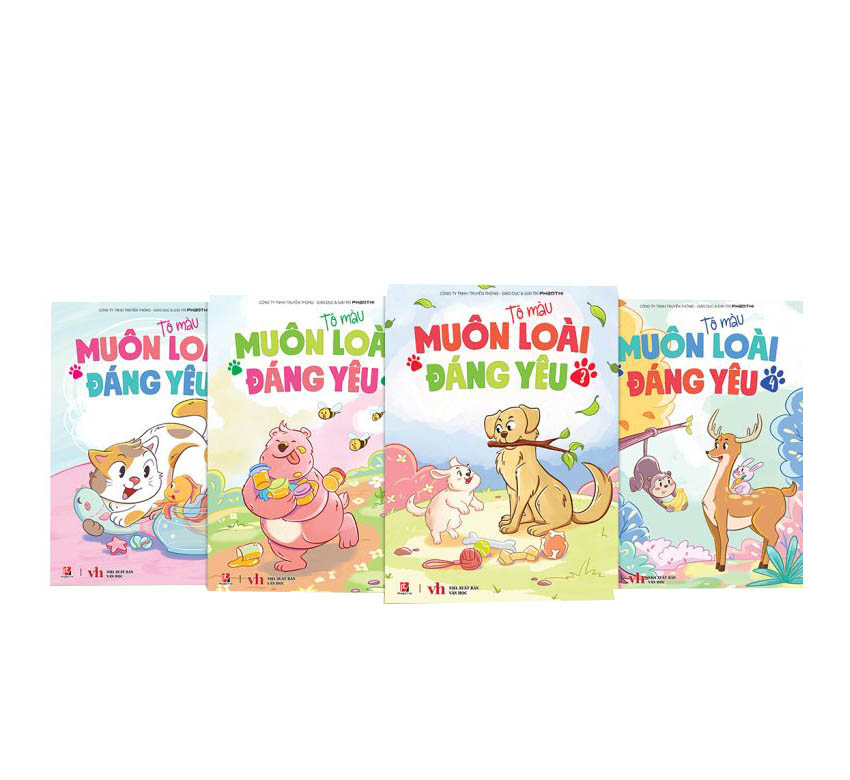 tô màu - muôn loài đáng yêu - tập 4 - Ảnh 4