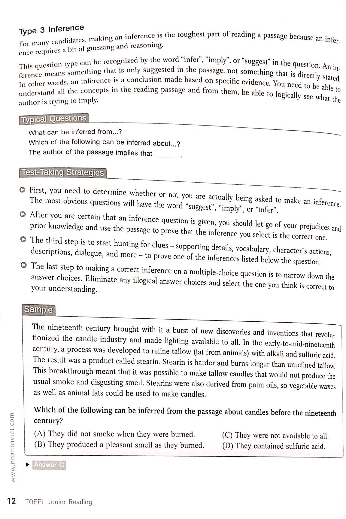 toefl junior reading (không cd) - Ảnh 8