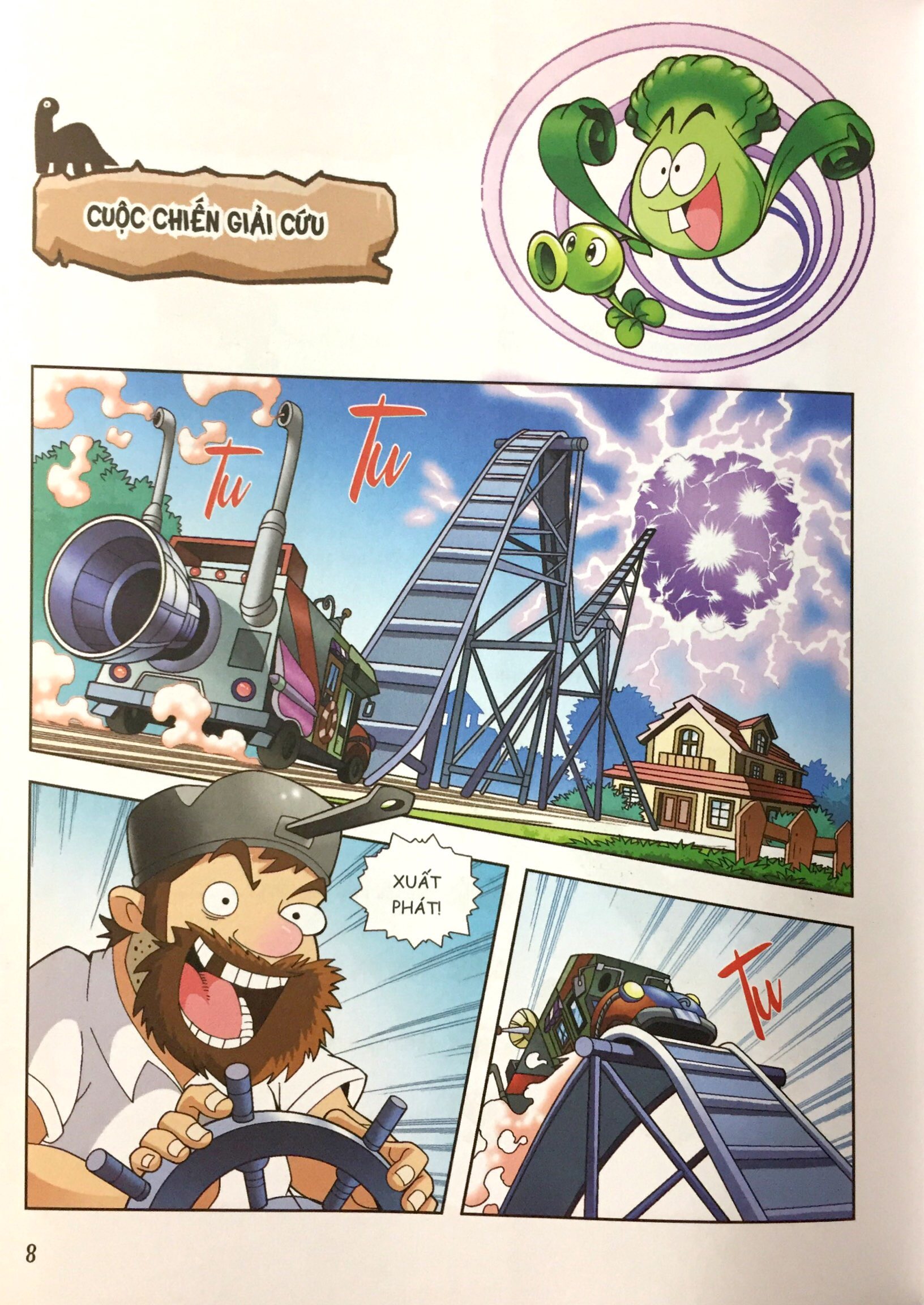Trái Cây Đại Chiến Zombie - Bay Về Kỷ Jura (Tập 4) - Ảnh 2